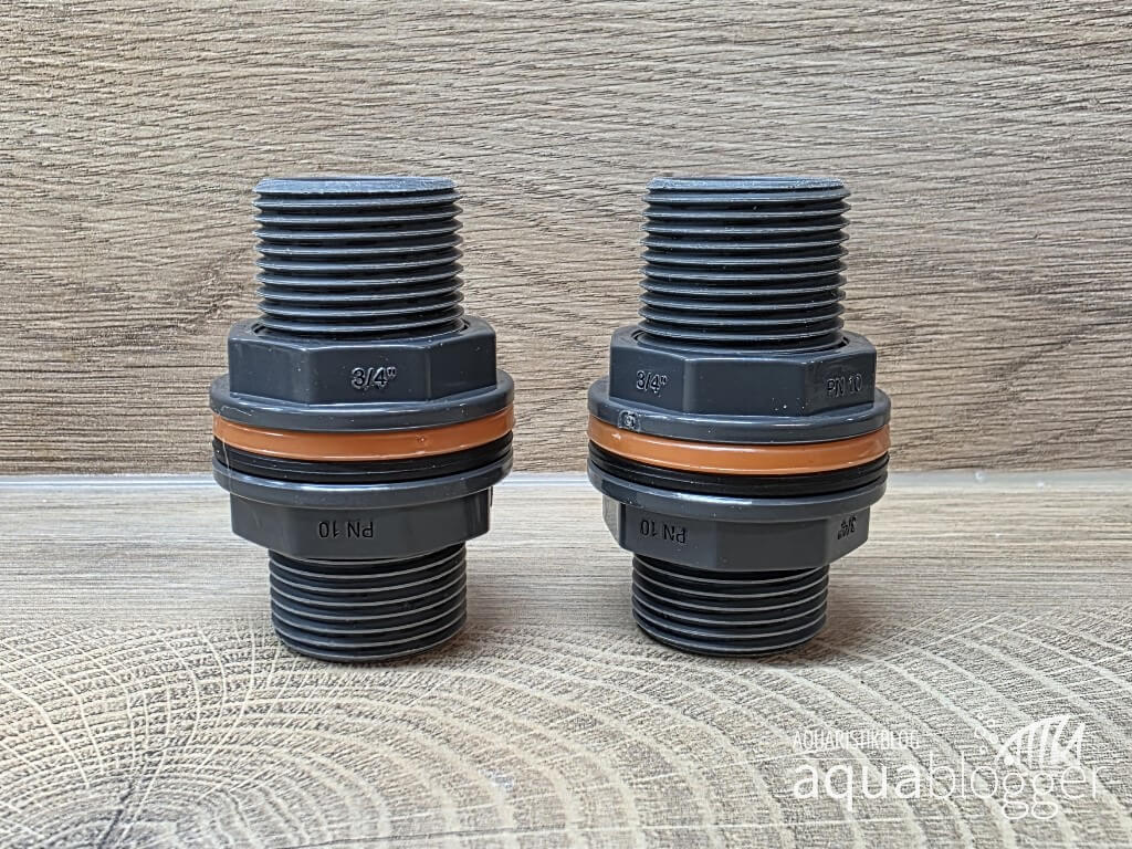 Tankdurchführung für Fassheizung